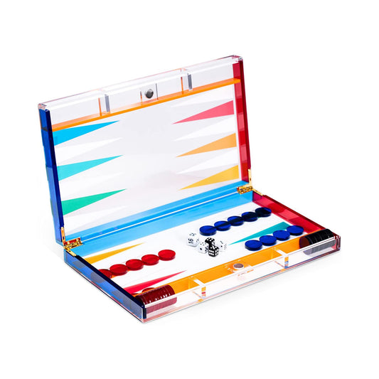 Acrylic Backgammon Game