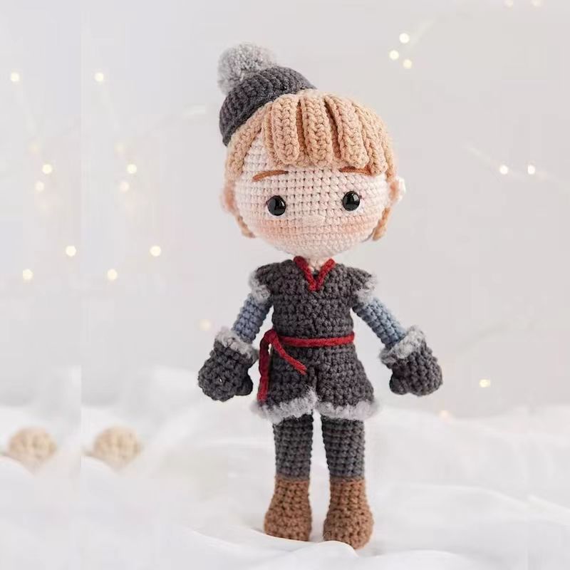 Crochet lad Doll